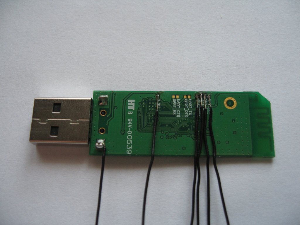 How do you crack a dongle bluetooth usb adapter